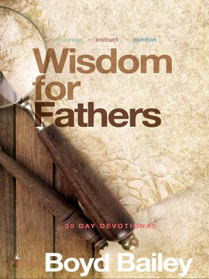 cover image of Wisdom for Fathers
